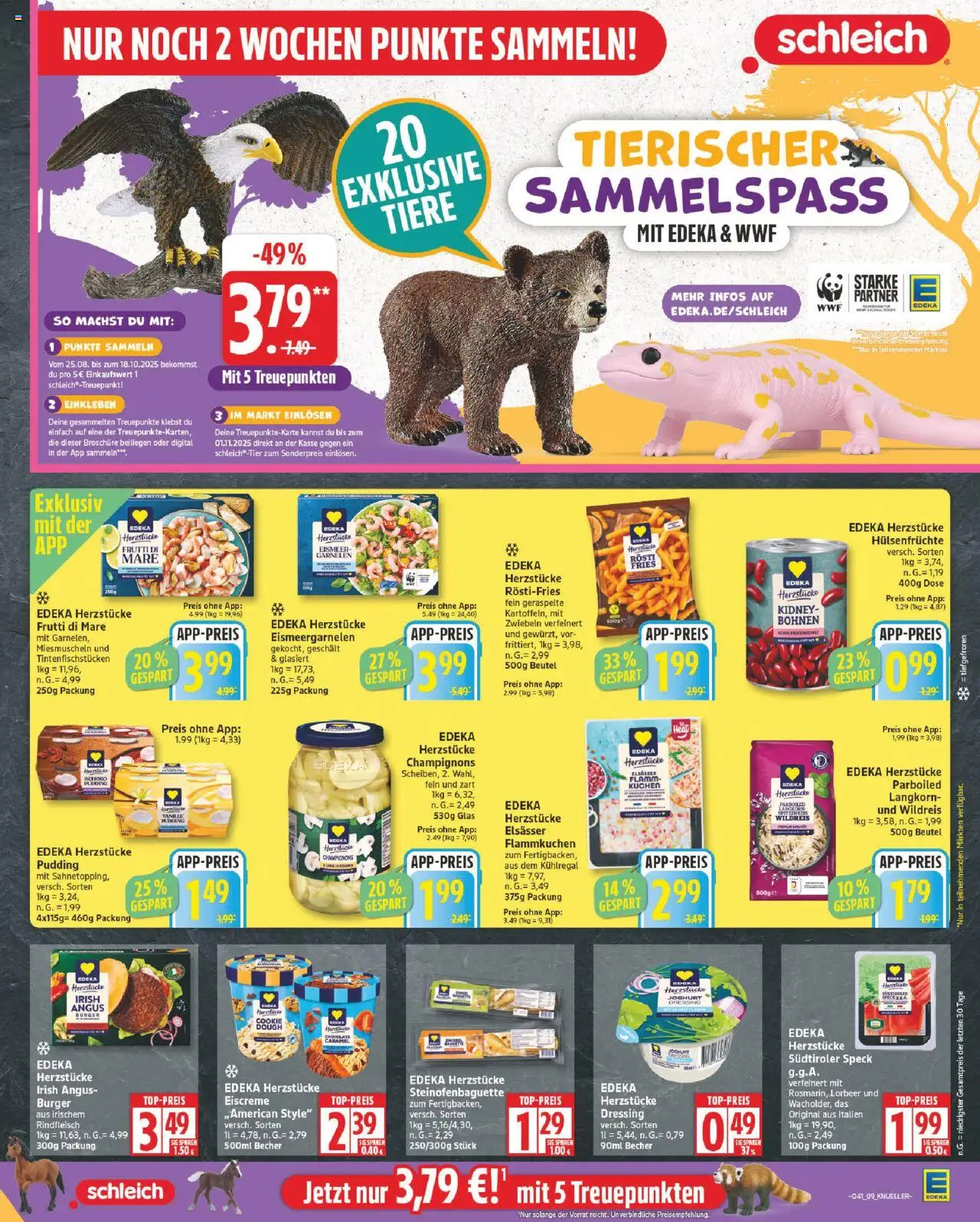 Edeka Prospekt 	 – gültig ab 06.10.2025 | Seite: 9 | Produkte: Dressing, Burger, Zwiebeln, Kuchen