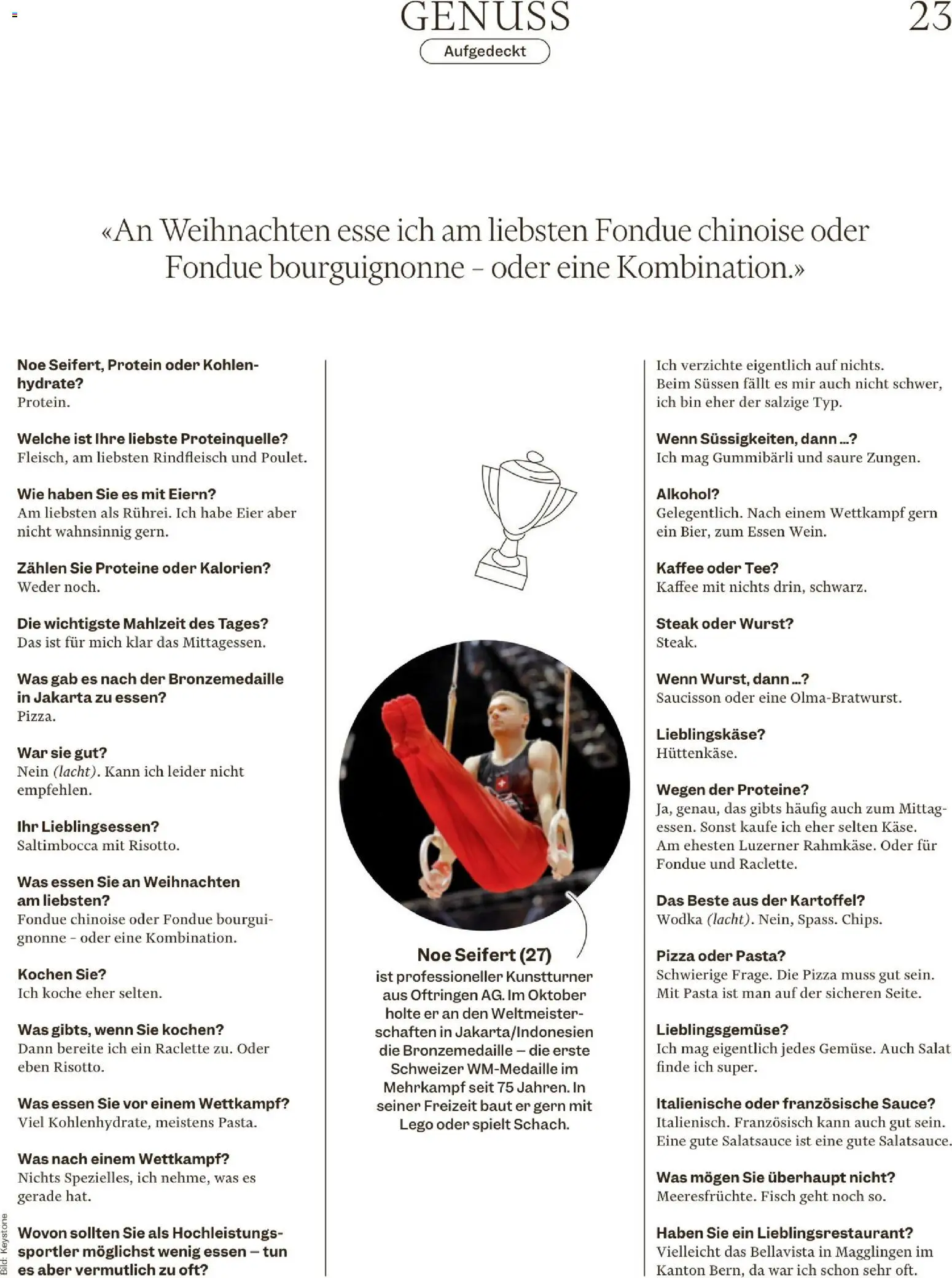 Migros Magazin – gültig ab 23.12.2025 | Seite: 23 | Produkte: Bier, Chips, Meeresfrüchte, Hüttenkäse