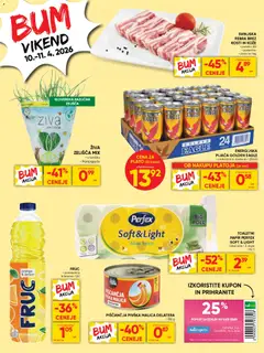 Tuš katalog akcije – veljaven od 08.04.2026 | Stran: 16 | Izdelki: Toaletni papir, Kos