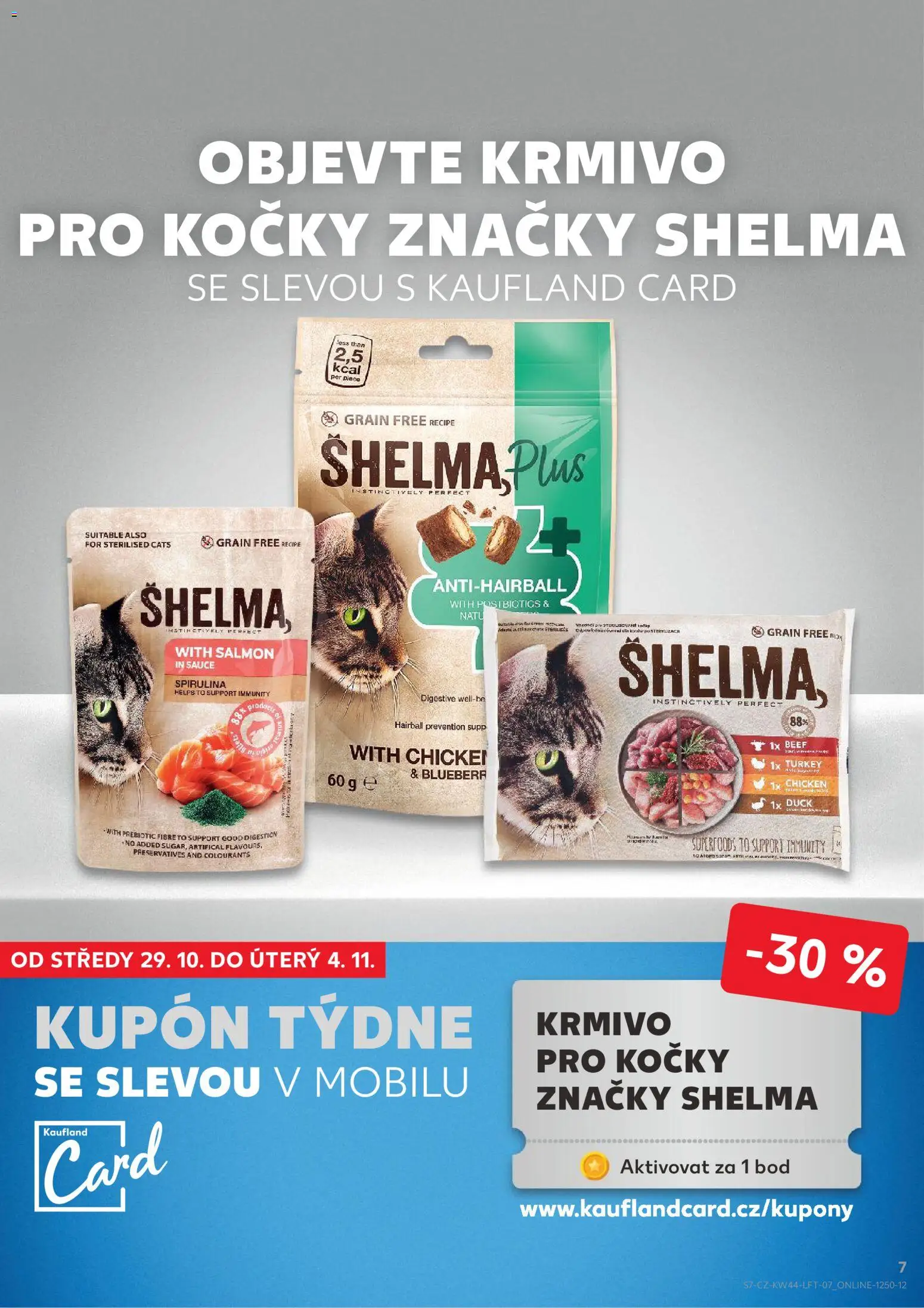 Kaufland leták - Kolín od 29.10.2025 | Strana: 7 | Produkty: Krmivo pro kočky