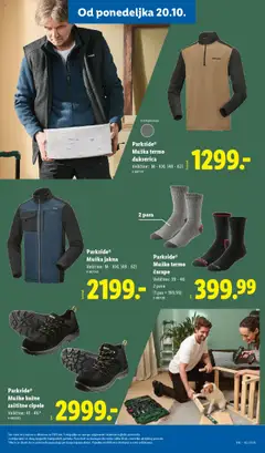 Parkside® Muške kožne zaštitne cipele, Muške kožne zaštitne cipele. Veličine: 41 - 46* - pregled Lidl kataloga - važi od 16.10.2025 | Strana: 69