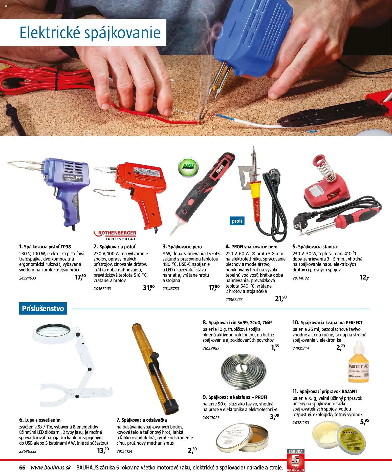 Nové Bauhaus akcie – leták je platný od 26.01.2026 | Strana: 66 | Produkty: Náradie, Pero, USB