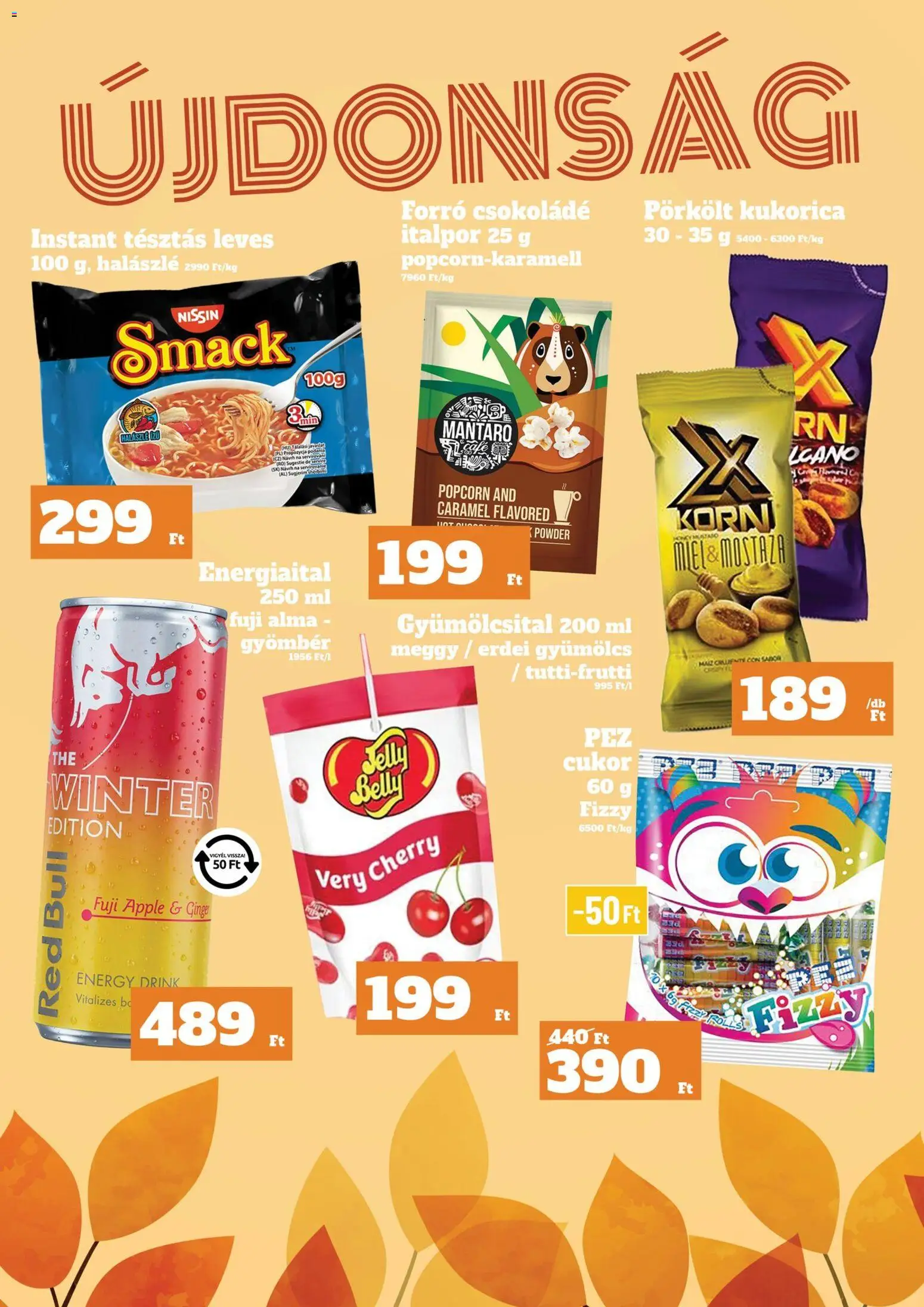 Family Diszkont akciós ujság - amely érvényes a következő dátumtól: 06.11.2025 | Oldal: 9 | Termékek: Red bull, Gyömbér, Popcorn, Csokoládé