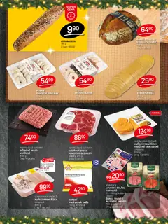 Náhled letáku Flop leták od 17.12.2025 | Strana: 3 | Produkty: Veka, Kuřecí prsní řízky, Uzeniny, Kornbageta