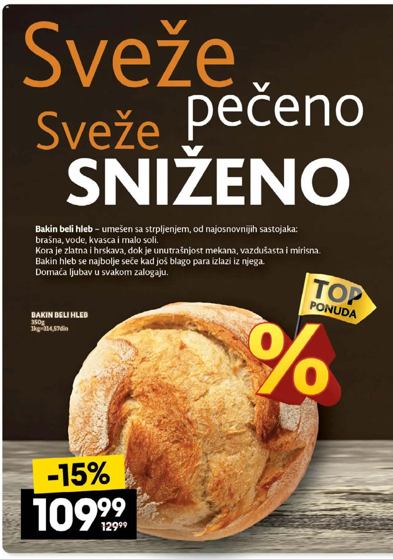 Idea katalog - važi od 03.07.2025 | Strana: 14 | Proizvode: Hleb