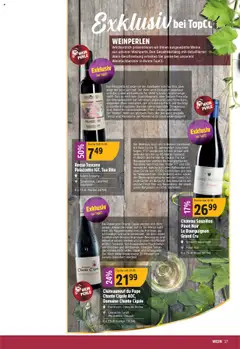 TopCC Aktionen ab 18.08.2025 | Seite: 27 | Produkte: Kirschen, Schokolade, Wein