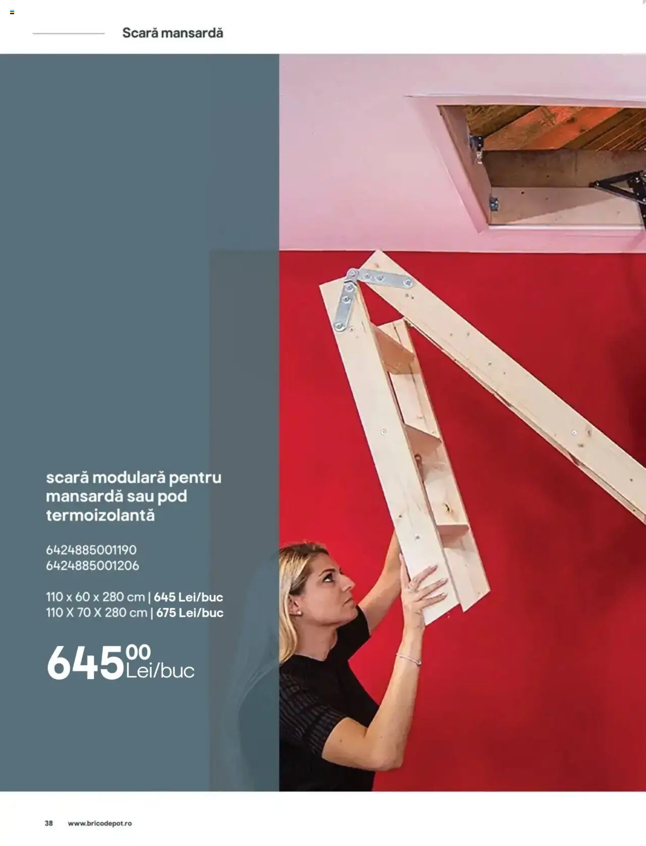 Noul catalog Brico Depot – valabil de la 13.06.2024 | Pagină: 38 | Produse: Scară