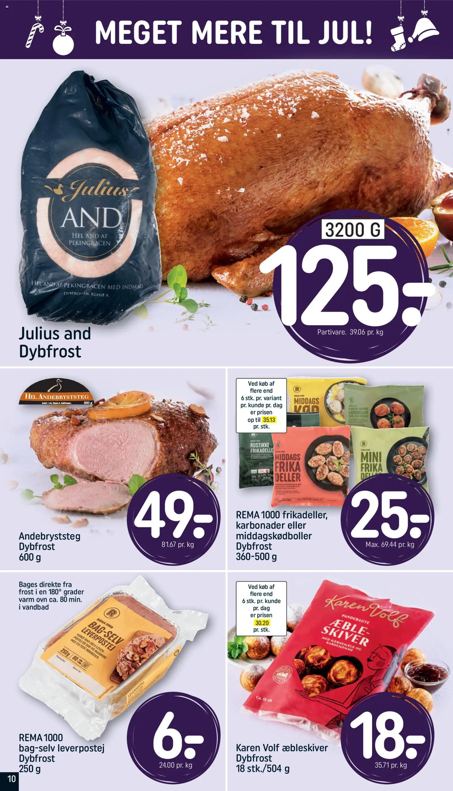 Rema 1000 tilbudsavis – gyldig fra 30.11.2025 | Side: 10 | Produkter: Kærnemælk, Leverpostej, Ovn