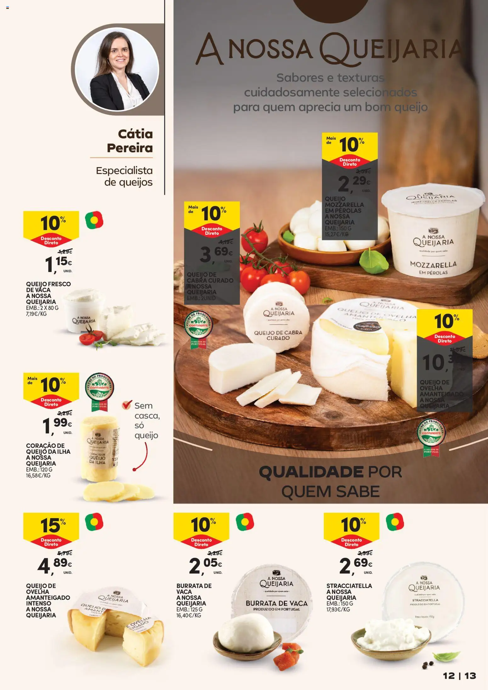 Continente - Marcas  │ válido de 07.04.2026 | Página: 13 | Produtos: Queijo