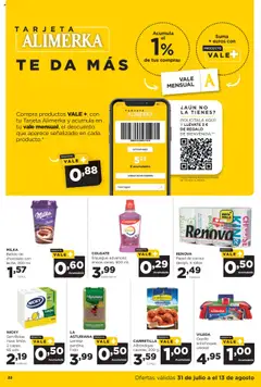 Alimerka folleto Asturias │ válido desde el 31.07.2025 | Página: 22 | Productos: Cepillo, Chocolate, Té, Cocina