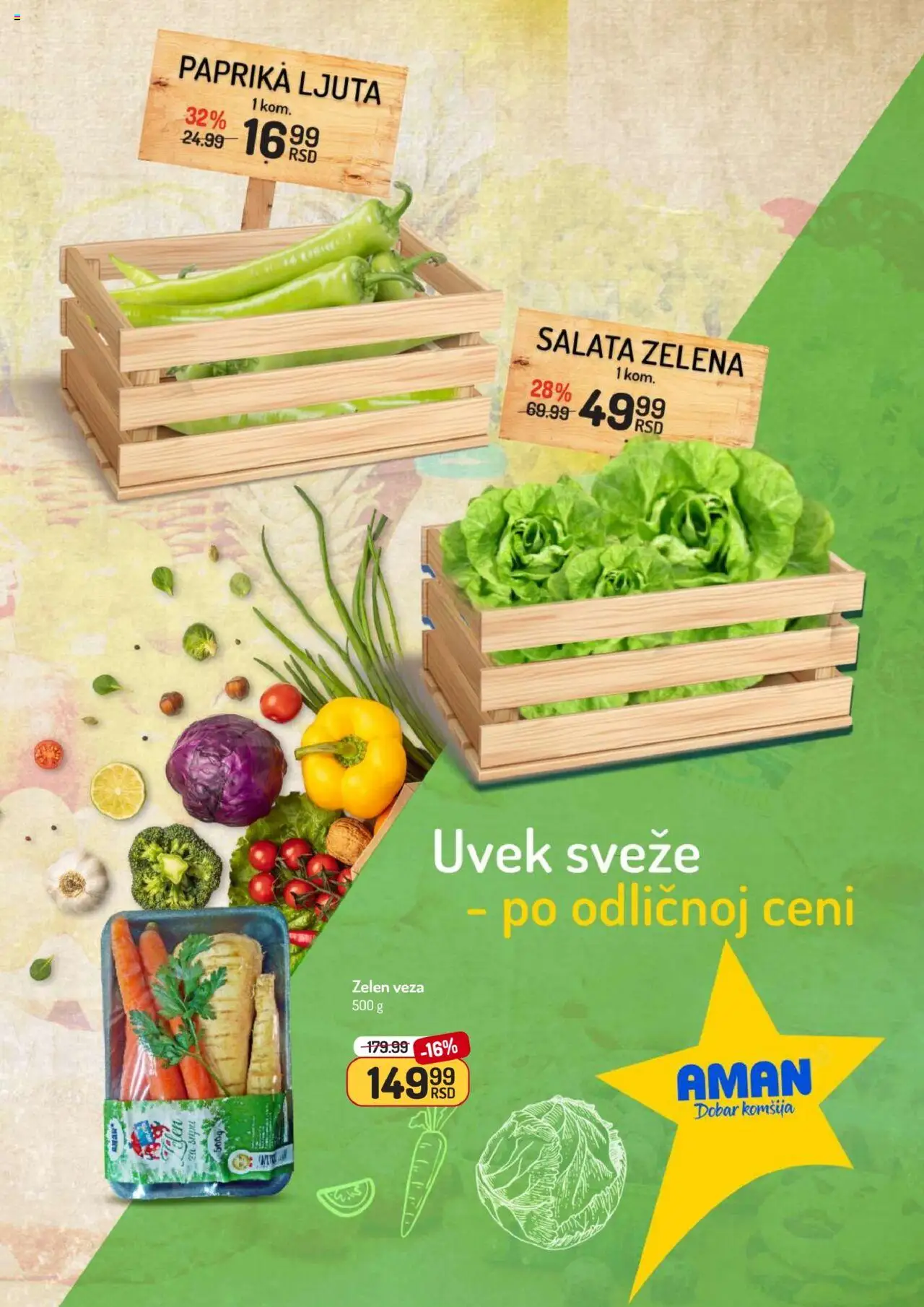 Aman katalog - važi od 13.10.2025 | Strana: 3 | Proizvode: Salata, Paprika