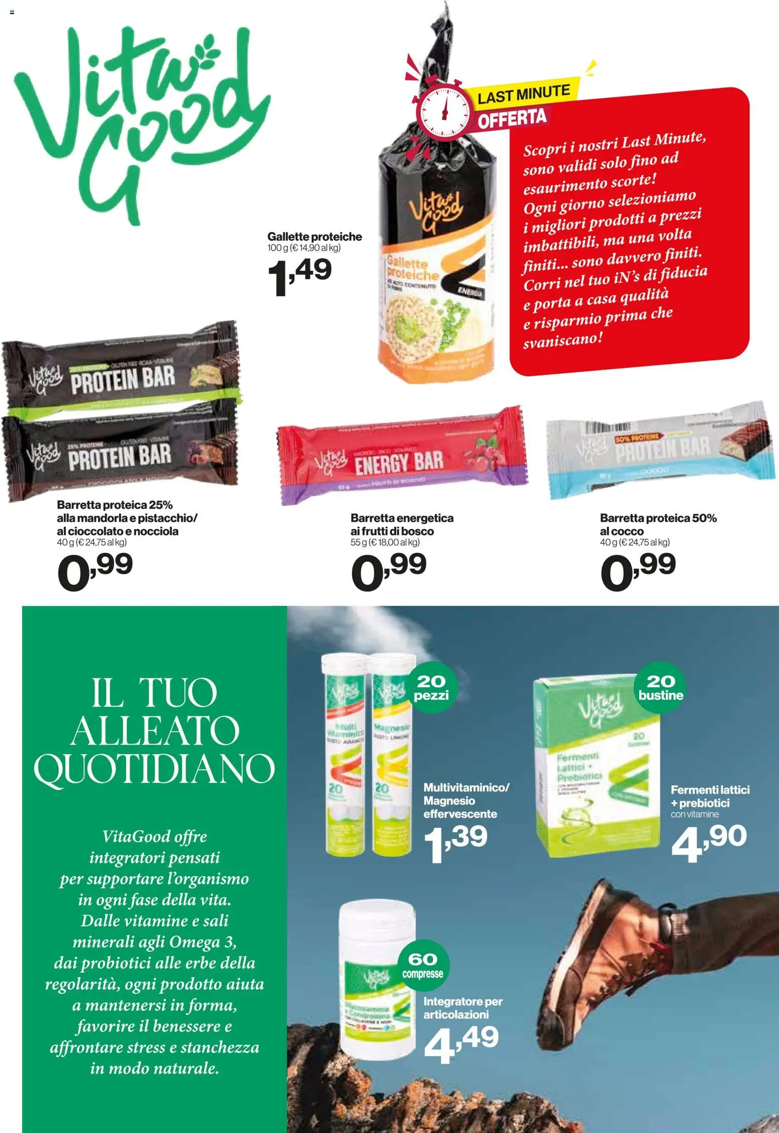 Volantino IN's del 08.04.2026 | Pagina: 14 | Prodotti: Cioccolato, Gallette, Barretta, Cocco