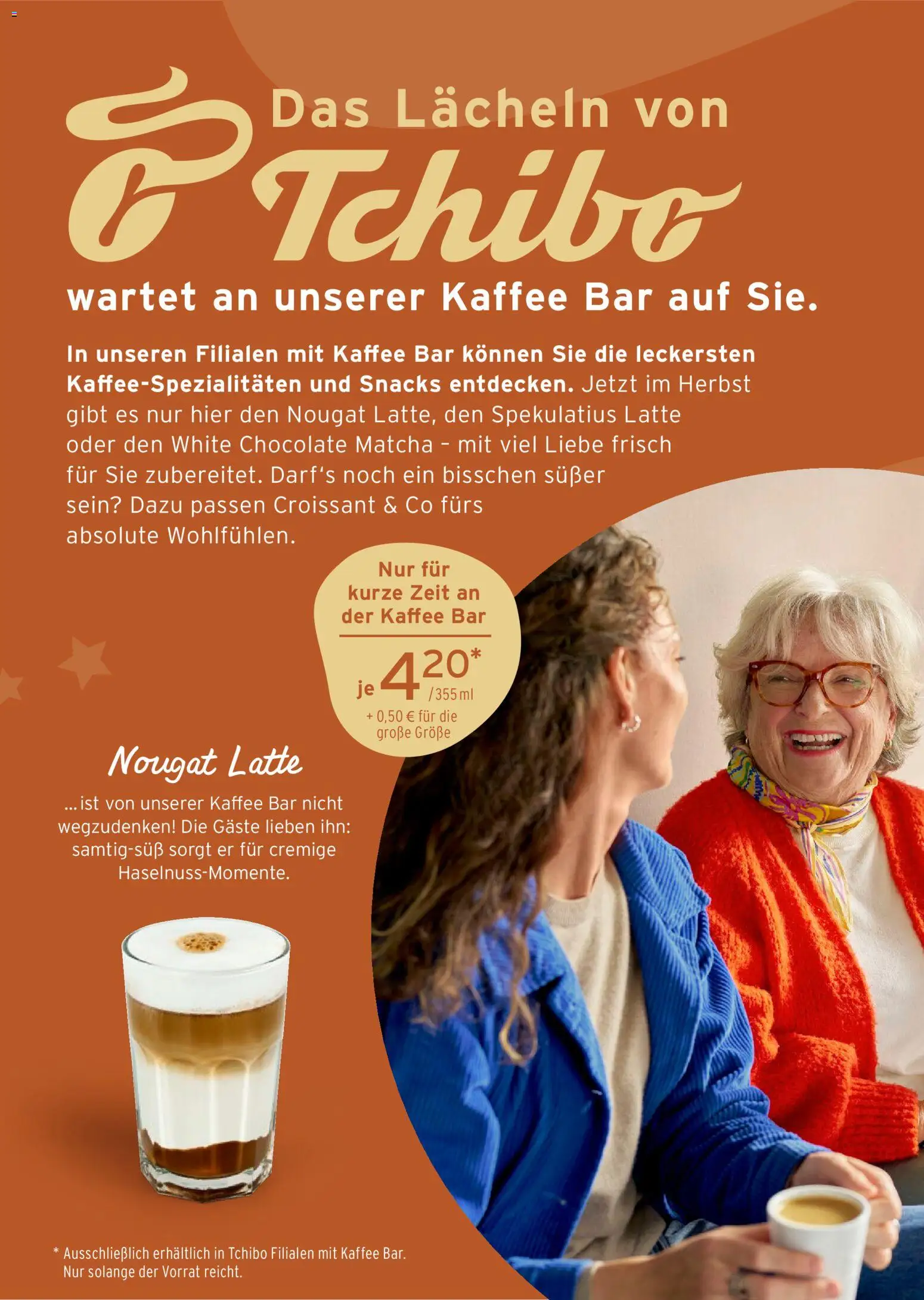 Prospekt Tchibo Kuschelfreude – gültig ab 12.11.2025 | Seite: 38 | Produkte: Kaffee, Croissant