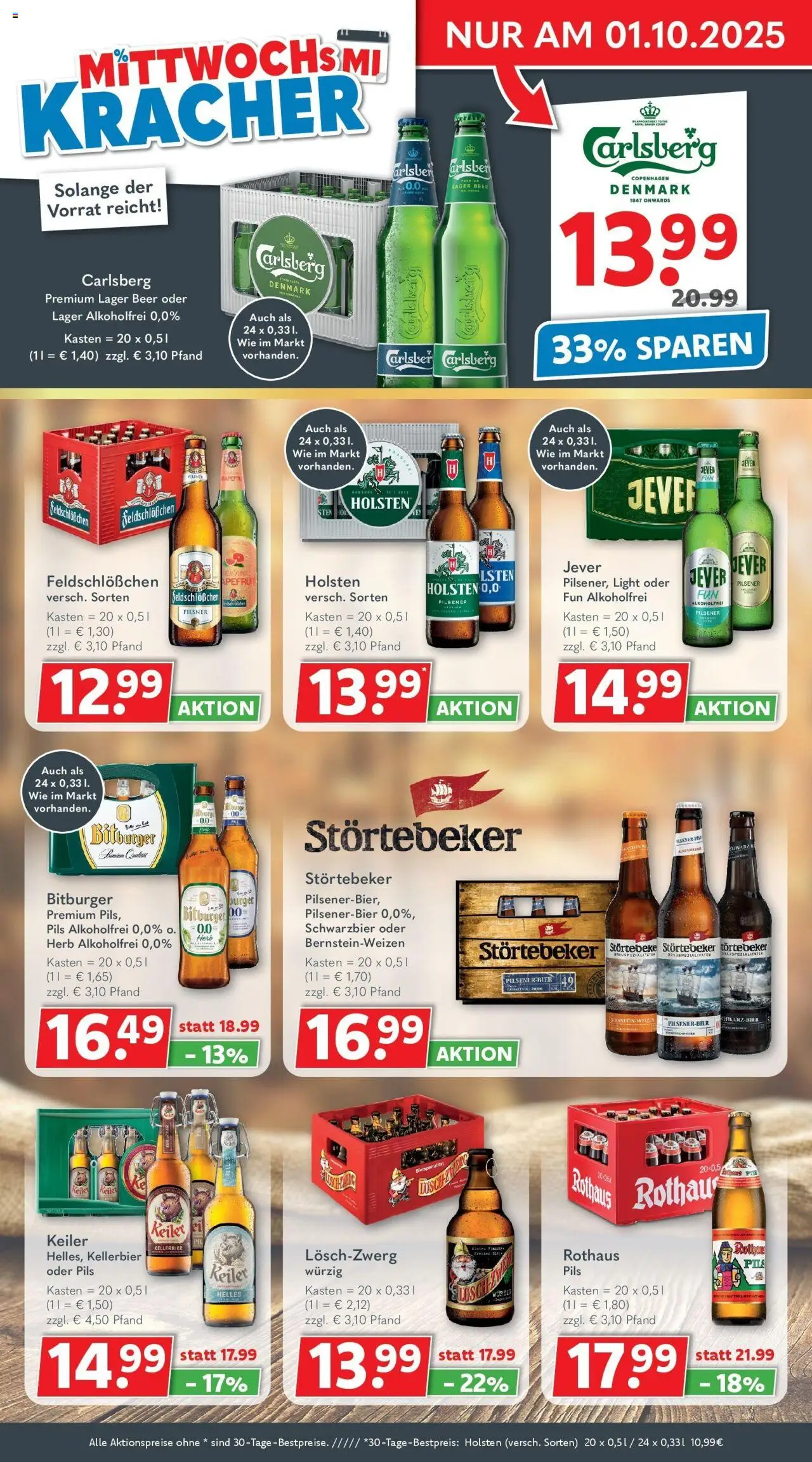 Getränkeland - Getränkeland: Getränkeangebote – gültig ab 28.09.2025 | Seite: 2 | Produkte: Bitburger, Pils, Holsten, Jever