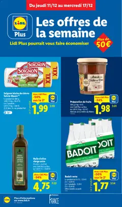 LIDL - Prévisualisation de Huile d'olive vierge extra, 75 cl valide à partir de 11.12.2025 | Page: 10