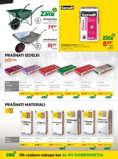 Novi Merkur katalog ponudbe – veljaven od 03.09.2025 | Stran: 17 | Izdelki: Lepilo, Samokolnica