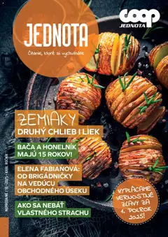 COOP Jednota leták platný od 01.10.2025