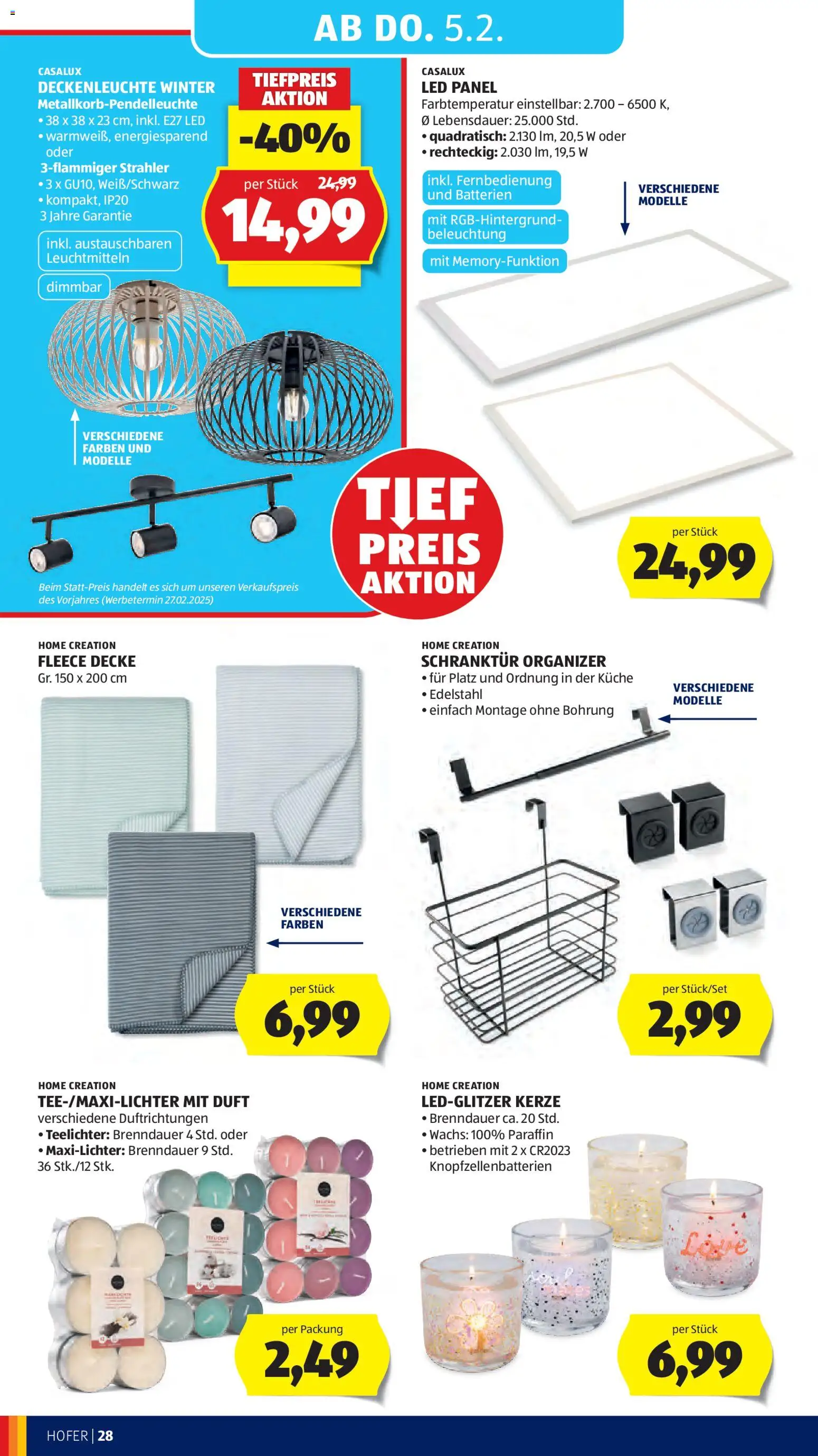 Hofer AT akciós ujság - amely érvényes a következő dátumtól: 30.01.2026 | Oldal: 32