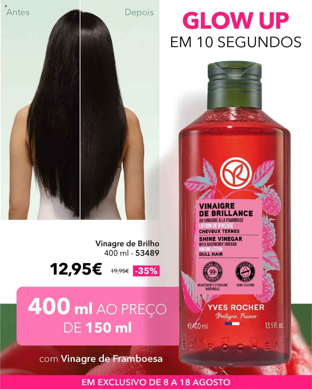 Yves Rocher catálogo Limitada │ válido de 08.08.2025 | Página: 2 | Produtos: Vinagre