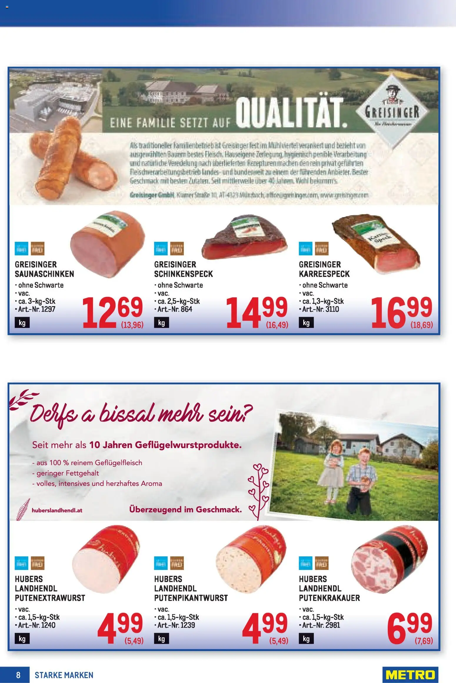 Metro Starke Marken gültig ab 19.02.2026 | Seite: 8