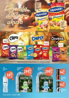 Univerexport katalog - pregled Univerexport kataloga - važi od 27.10.2025 | Strana: 21 | Proizvode: Majonez, Doritos