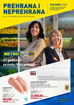 Metro katalog - pregled Metro kataloga - važi od 07.08.2025