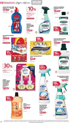 Rossmann akciós ujság - amely érvényes a következő dátumtól: 25.08.2025 | Oldal: 22