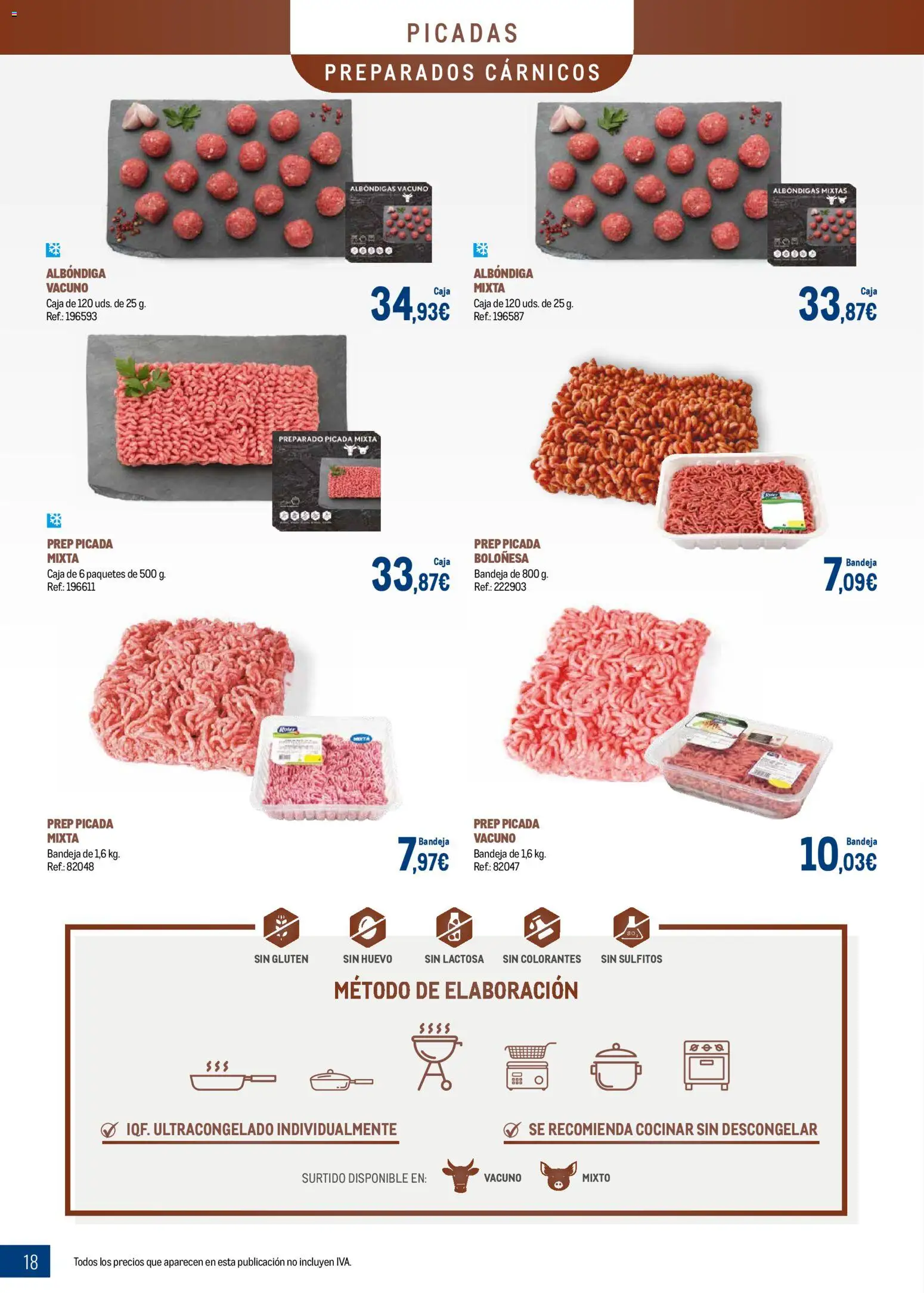 Makro - Especial Carnes Prat │ válido desde el 03.11.2025 | Página: 18 | Productos: Bandeja, Caja