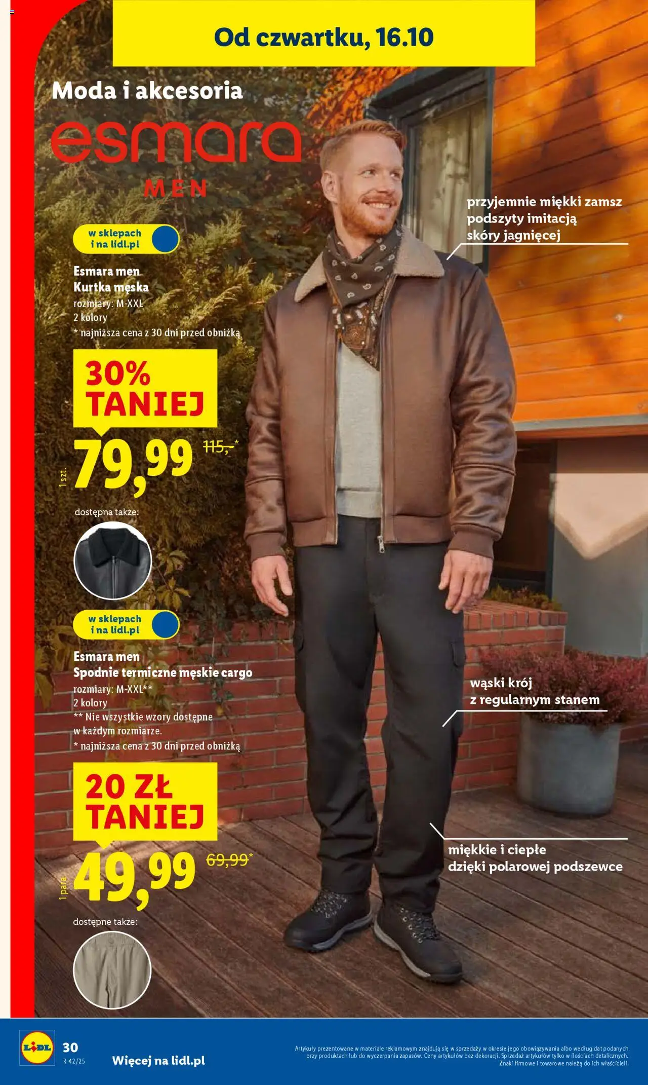 Lidl Katalog od 13.10.2025 | Strona: 34 | Produkty: Kurtka, Spodnie