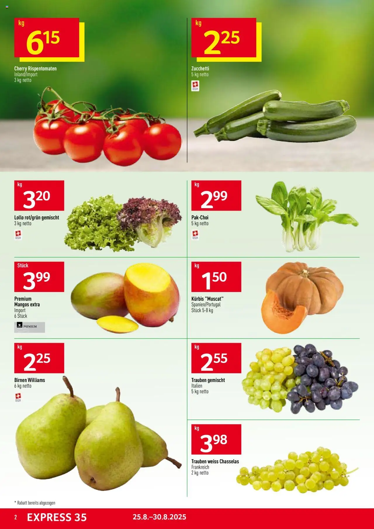 Prodega Aktionen ab 25.08.2025 | Seite: 2 | Produkte: Kürbis
