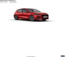 Preview of Ford - Ford Focus valid from 01.04.2024