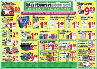 Saiturinpörssi-mainoslehti voimassa 09.04.2026 alkaen