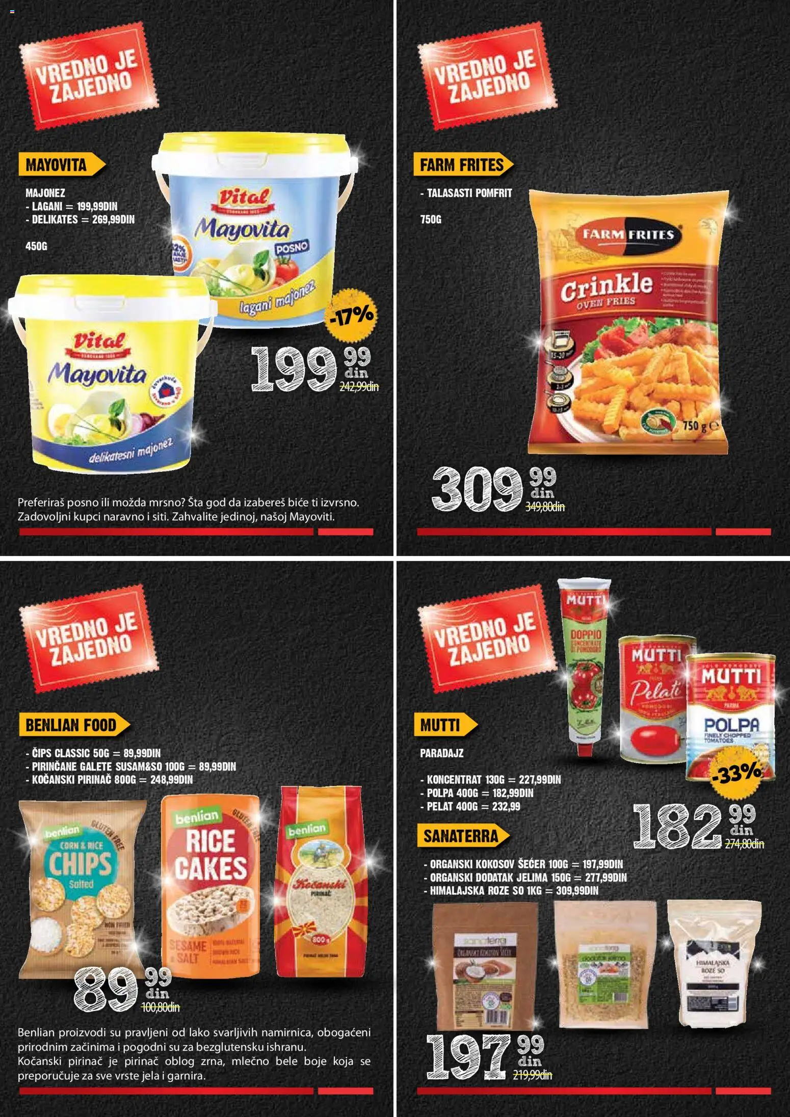 Idea katalog - važi od 13.11.2025 | Strana: 18 | Proizvode: Majonez, So, Rice cakes, Pirinač