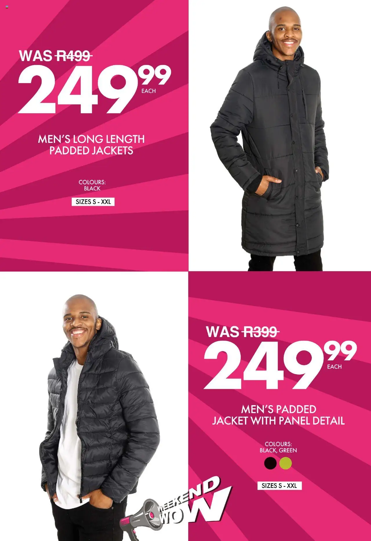 Save Weekend WOW │ valid from 01.08.2025 | Page: 14 | Products: Jacket, Jackets