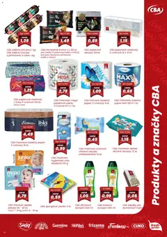 CBA Verex leták platný od 05.03.2026 | Strana: 19 | Produkty: Saláma, Šampón, Toaletný papier, Mrkva
