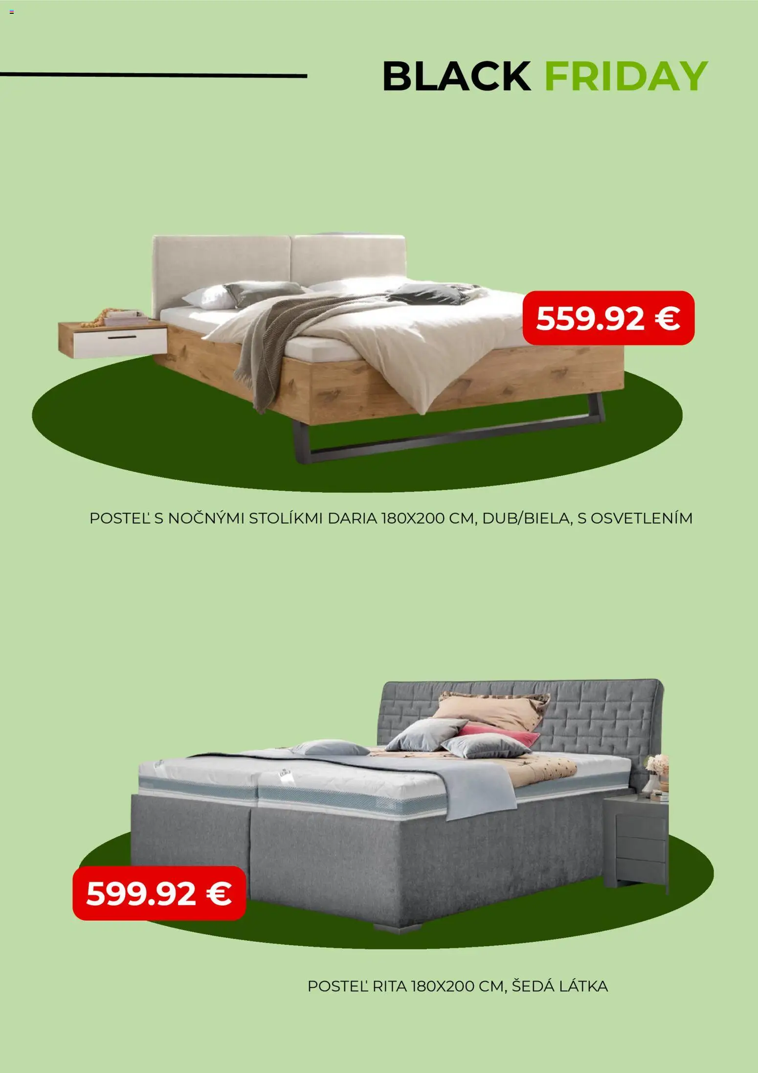 Nové ASKO nábytok akcie – leták je platný od 28.11.2025 | Strana: 4 | Produkty: Posteľ