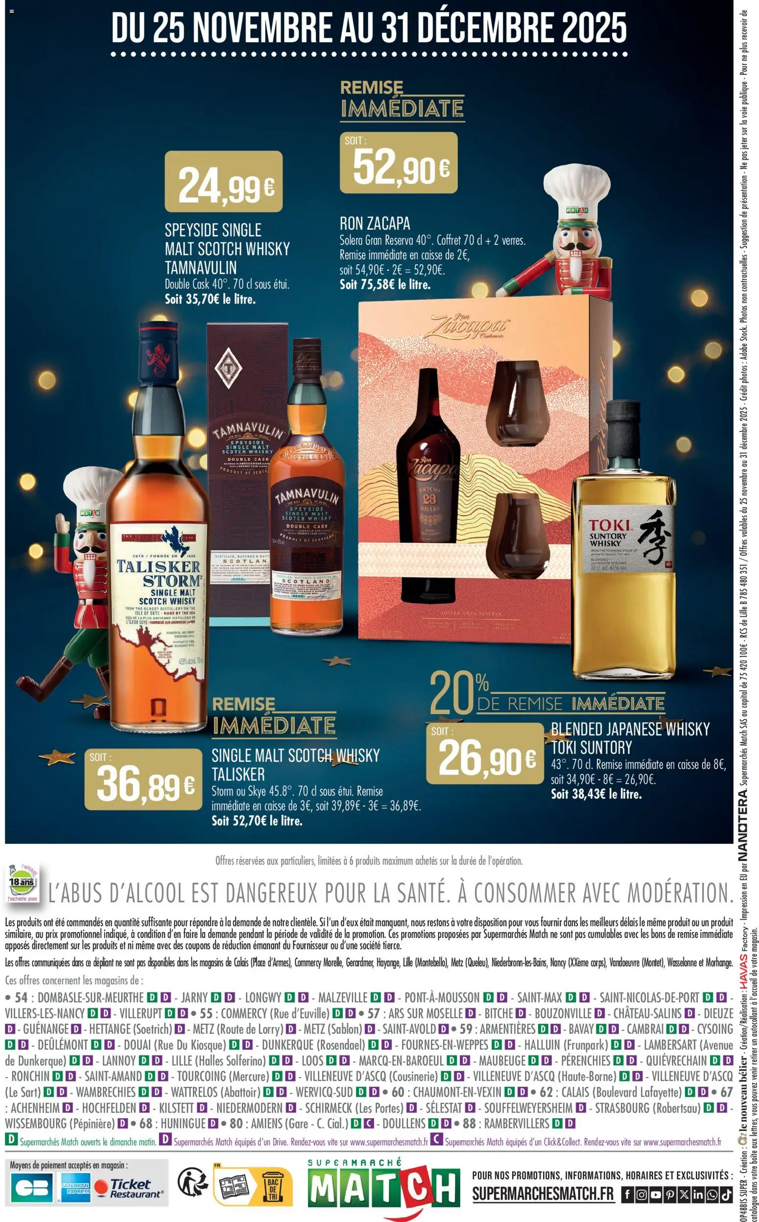 {H1} | Page: 8 | Produits: Whisky, Portes, Thé