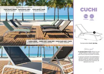 Pré-visualização Espaço Casa folheto Ar Livre 2026 válido de 07.03.2026 | Página: 187 | Produtos: Espreguiçadeira