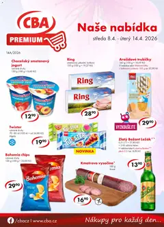 Náhled letáku CBA leták - Premium od 08.04.2026