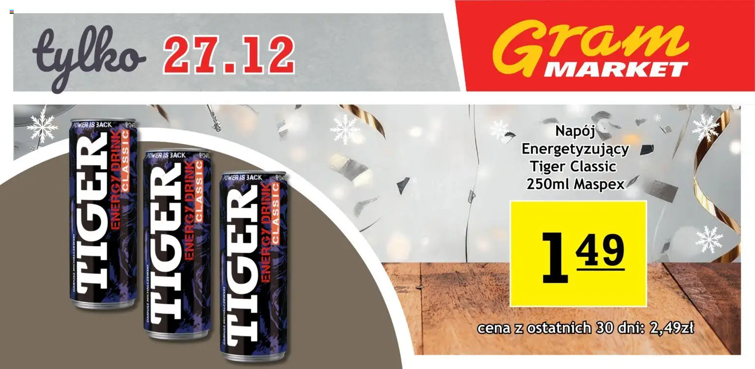 Gram Market Gazetka - Niesłychanie Niskie Ceny od 17.12.2025 | Strona: 11