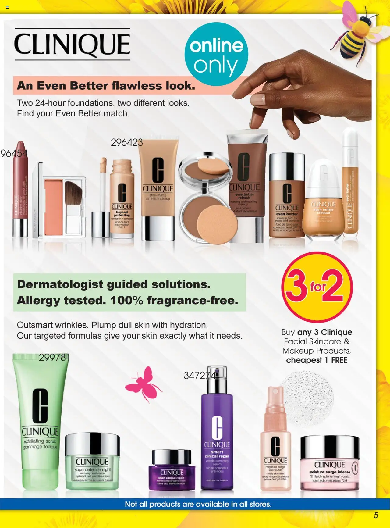 New Clicks catalogue – valid from 23.09.2025 | Page: 5 | Products: Serum, Moisturizer, Cream, Eye cream
