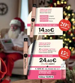 Stanhome - Prévisualisation de DÉMAQUILLANT BI-PHASE YEUX 100 ml, Allantoïne + Hydrolat de Rose bio valide à partir de 20.10.2025 | Page: 51 | Produits: Démaquillant, Mascara, Crayon