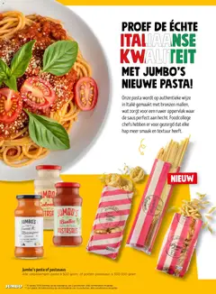JUMBO folder / publicité - Voorbeeld van een folder van JUMBO, geldig van 28.01.2026 | Pagina: 6 | Producten: Koktelcseresznye, Pasta, Saus, Tomaat