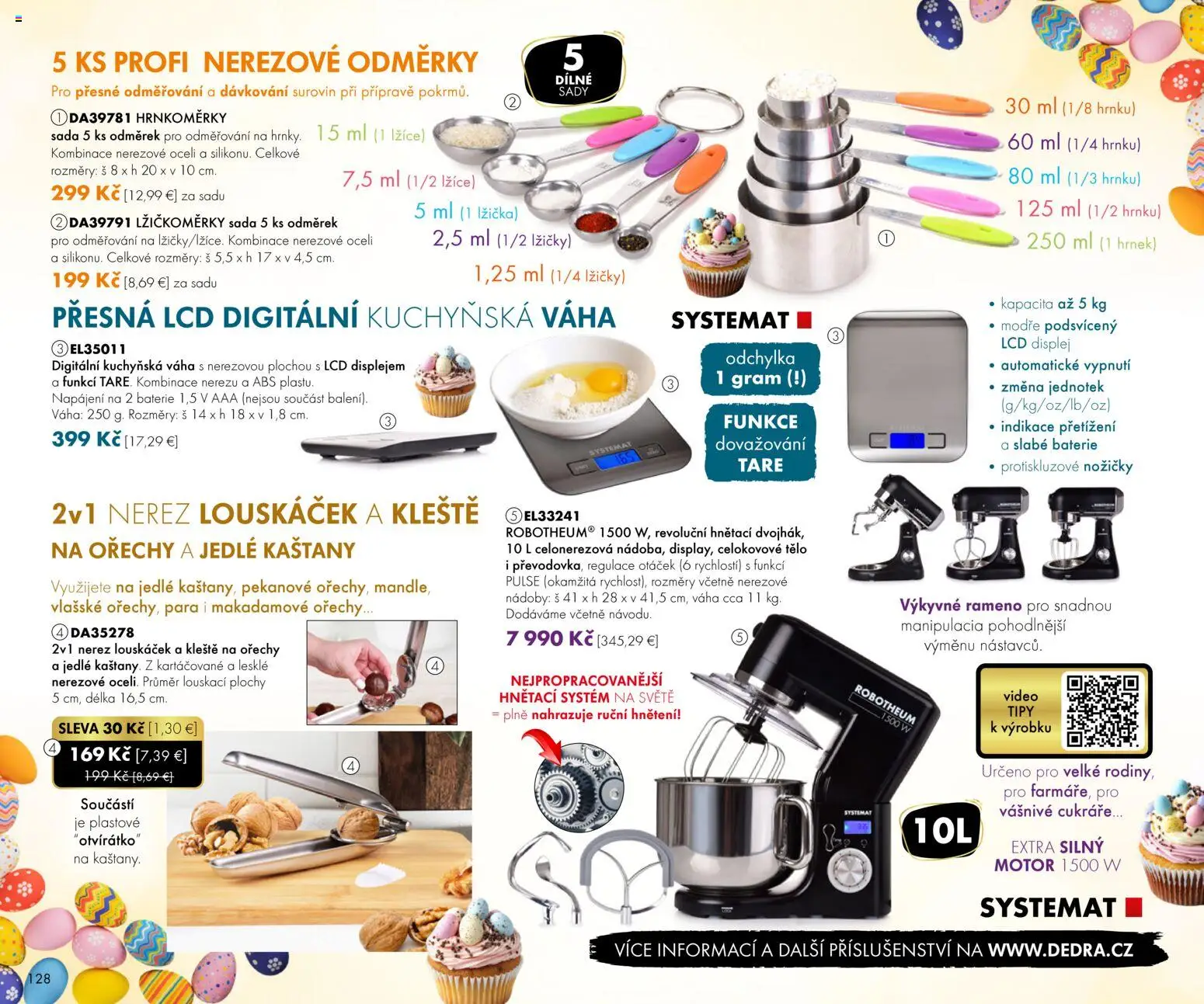Nové Dedra akcie – leták je platný od 01.02.2026 | Strana: 28 | Produkty: Orechy, Video, Váha