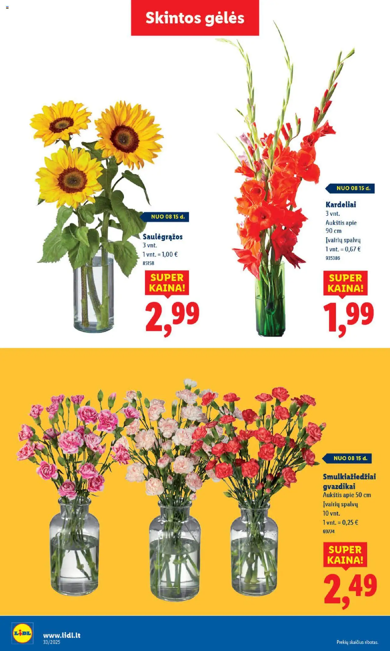 LIDL - Leidinys│galioja nuo 11.08.2025 | Puslapis: 42 | Prekių: Saulėgrąžos