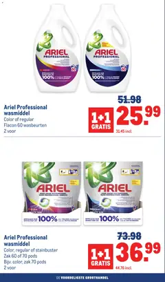 Makro - Folder - Voorbeeld van een folder van Makro, geldig van 28.01.2026 | Pagina: 60 | Producten: Wasmiddel, Zak