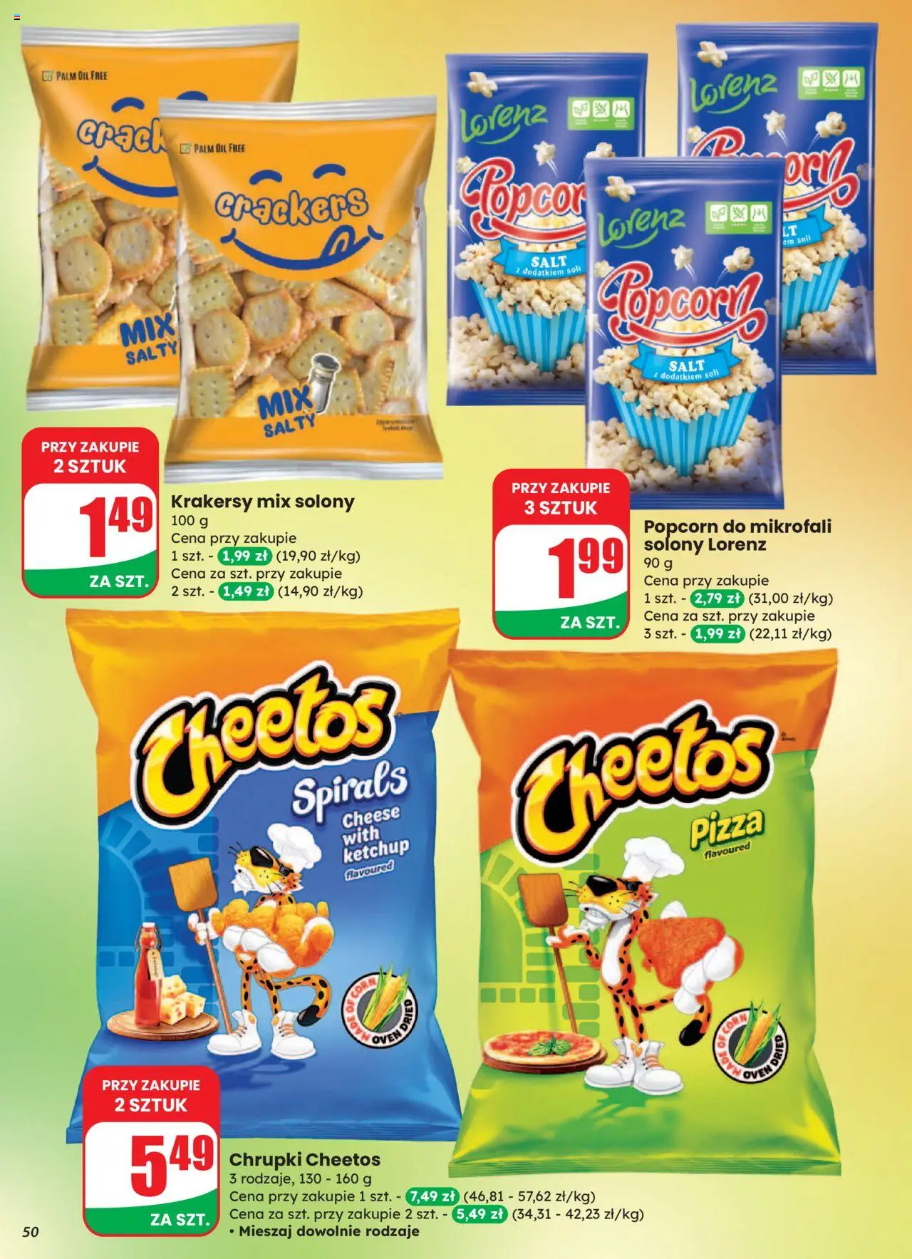 Dino Gazetka od 06.08.2025 | Strona: 50 | Produkty: Ketchup, Chrupki, Pizza, Popcorn