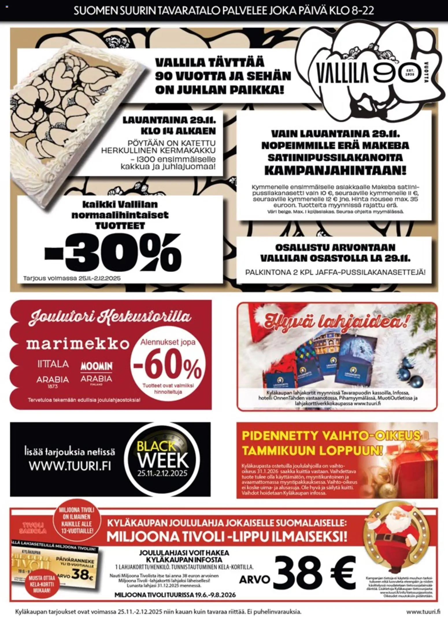 Tuuri - Black Friday – voimassa 25.11.2025 alkaen | Sivu: 4 | Tuotteet: Pussilakanasetti