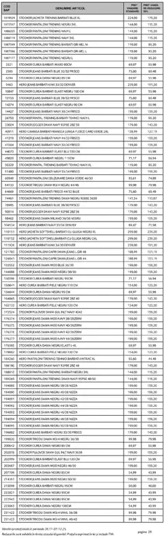 Ofertele Selgros valabile de la 28.11.2025 | Pagină: 29 | Produse: Kaki, Curea, Jachetă, Pantaloni