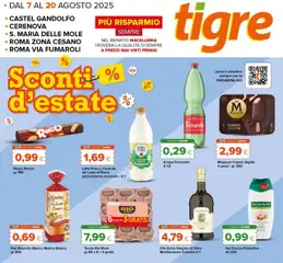 Anteprima del volantino Tigre Roma catalogo valido a partire dal 07.08.2025